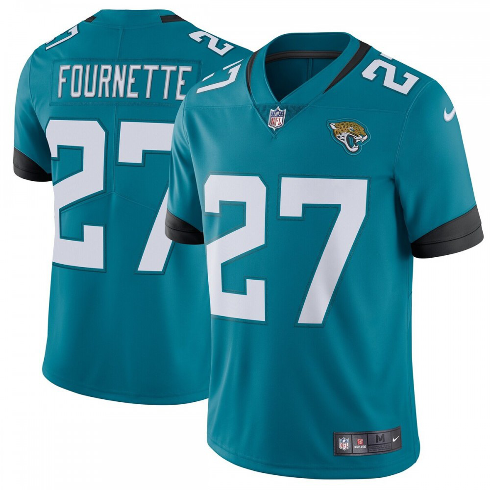 Leonard Fournette Jacksonville Jaguars Nike Vapor Limited Player Jersey - Teal-GridironStore
